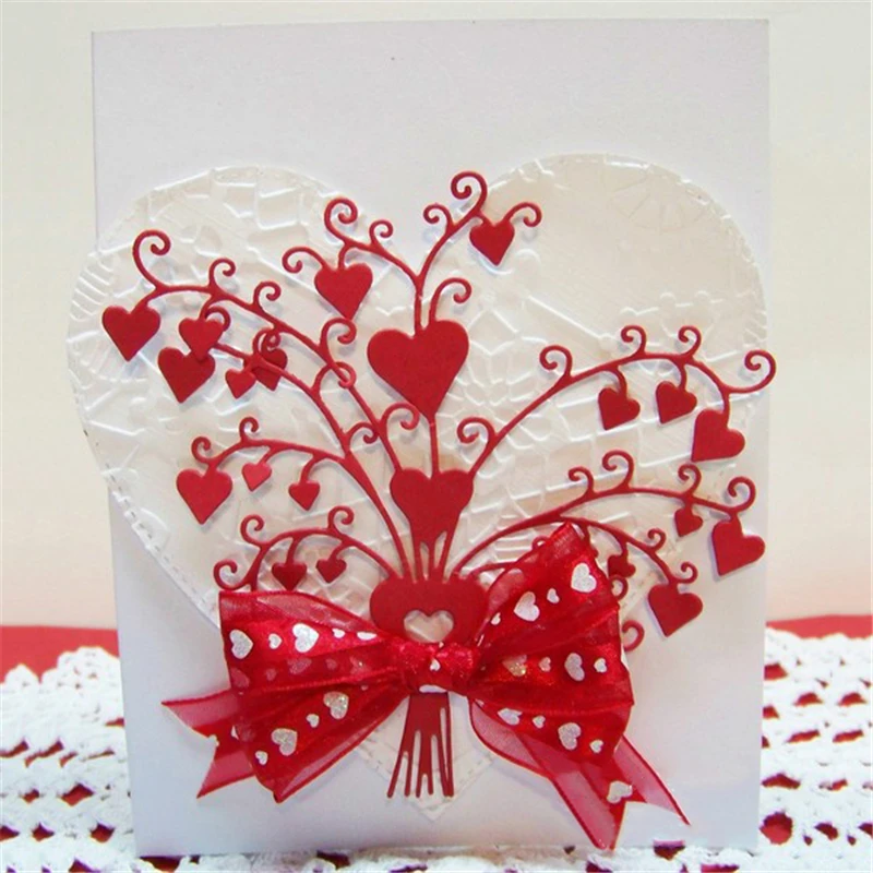 Naifumodo Heart Bouquet Metal Cutting Dies for Scrapbooking Card Making Photo Album Embossing Crafts Diecut Valentine's Day 2019
Naifumodo Heart Bouquet Metal Cutting Dies for Scrapbooking Card Making Photo Album Embossing Crafts Diecut Valentine's Day 2019