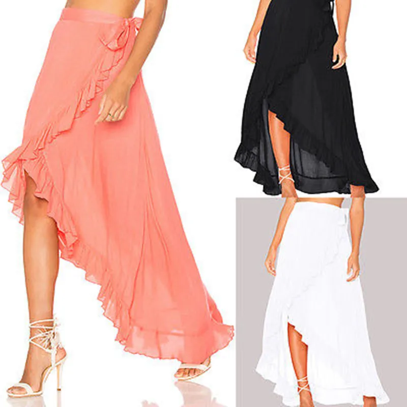 Sexy BOHO Women Long Maxi Chiffon Skirts Hot Summer Beach Wrap Casual Beachwear Elegant Skirts
Sexy BOHO Women Long Maxi Chiffon Skirts Hot Summer Beach Wrap Casual Beachwear Elegant Skirts