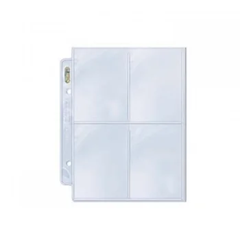 4 pockets UV protection Ultra Pro Cards Album pages Collection card holders book page for Board Game Trading Cards TCG
4 pockets UV protection Ultra Pro Cards Album pages Collection card holders book page for Board Game Trading Cards TCG