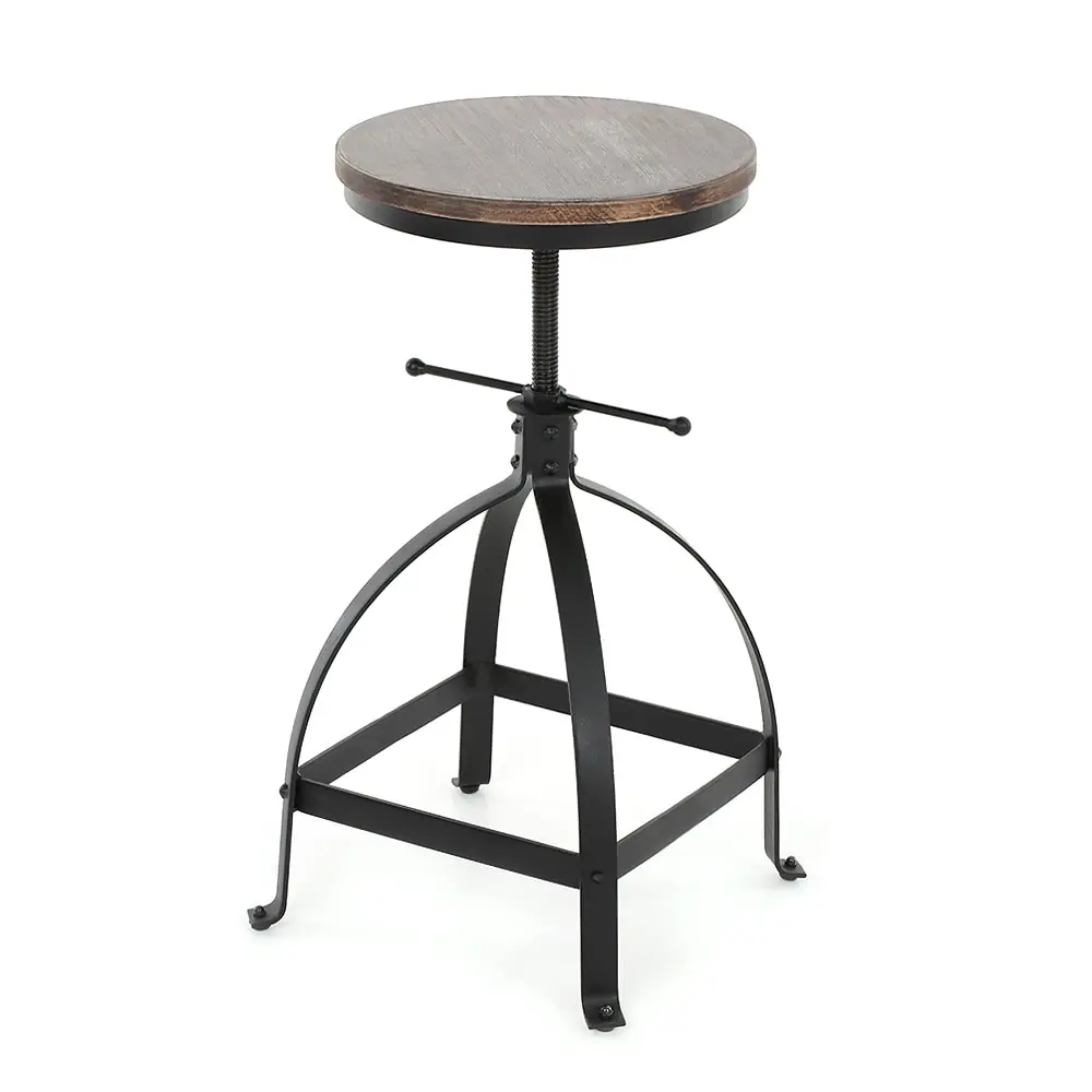 iKayaa Industrial Style Bar Stool Adjustable Height Swivel Kitchen Dining Breakfast Chair Natural Pinewood Top Bar Stool
iKayaa Industrial Style Bar Stool Adjustable Height Swivel Kitchen Dining Breakfast Chair Natural Pinewood Top Bar Stool