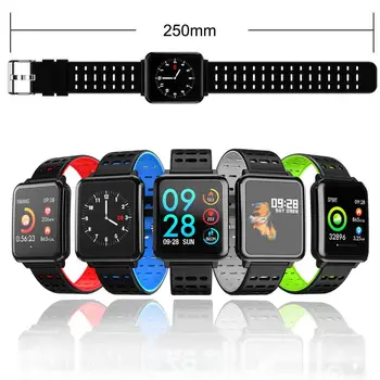 1.3inch LCD Smart Fitness Bracelet Aerobic Exercise Heart Rate Blood Pressure Monitor Wristband Tracker Message Reminder
1.3inch LCD Smart Fitness Bracelet Aerobic Exercise Heart Rate Blood Pressure Monitor Wristband Tracker Message Reminder