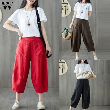 Womail Women Pants Summer Fashion Solid Loose pants Casual High Waist Long Trousers Ladies Wide-leg Pants Daily holiday M531
Womail Women Pants Summer Fashion Solid Loose pants Casual High Waist Long Trousers Ladies Wide-leg Pants Daily holiday M531