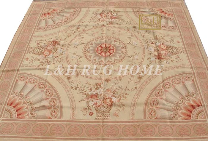 Бесплатная доставка 8 "x 8" Aubusson ковры шерстяные ковры красный дизайн, французский Aubusson ковер, ручная работа ковер 
Бесплатная доставка 8 "x 8" Aubusson ковры шерстяные ковры красный дизайн, французский Aubusson ковер, ручная работа ковер