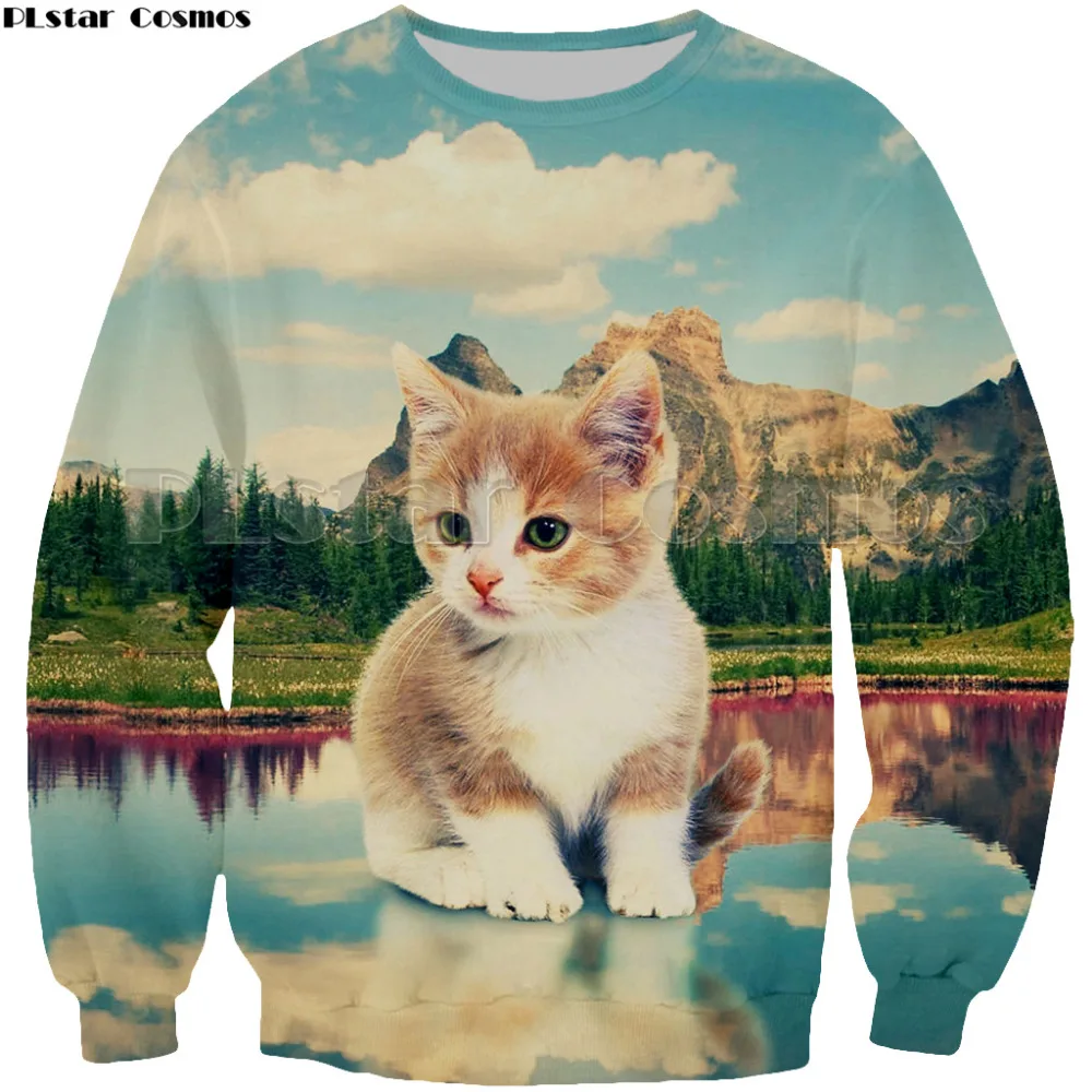 Autumn thin Women Sportswear Harajuku Print cute cat Cartoon Clothing Streetwear pullover coat Hoodies Sweatshirt
Autumn thin Women Sportswear Harajuku Print cute cat Cartoon Clothing Streetwear pullover coat Hoodies Sweatshirt