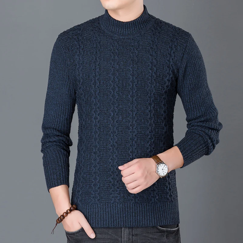 2019 New Fashion Brand Sweater For Mens Pullovers Turtleneck Slim Fit Jumpers Knit Warm Autumn Korean Style Casual Clothing Men
2019 New Fashion Brand Sweater For Mens Pullovers Turtleneck Slim Fit Jumpers Knit Warm Autumn Korean Style Casual Clothing Men