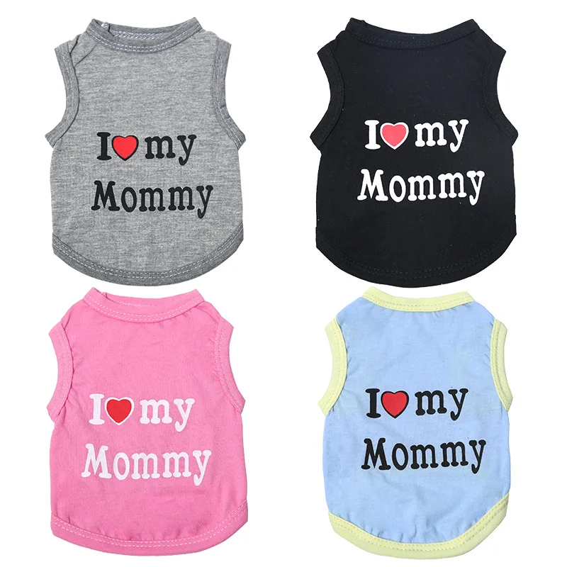 Cute Printed Summer Pets tshirt Puppy Dog Clothes Pet Cat Vest Cotton T Shirt Pug Apparel Costumes Dog Clothes for Small Dogs
Cute Printed Summer Pets tshirt Puppy Dog Clothes Pet Cat Vest Cotton T Shirt Pug Apparel Costumes Dog Clothes for Small Dogs