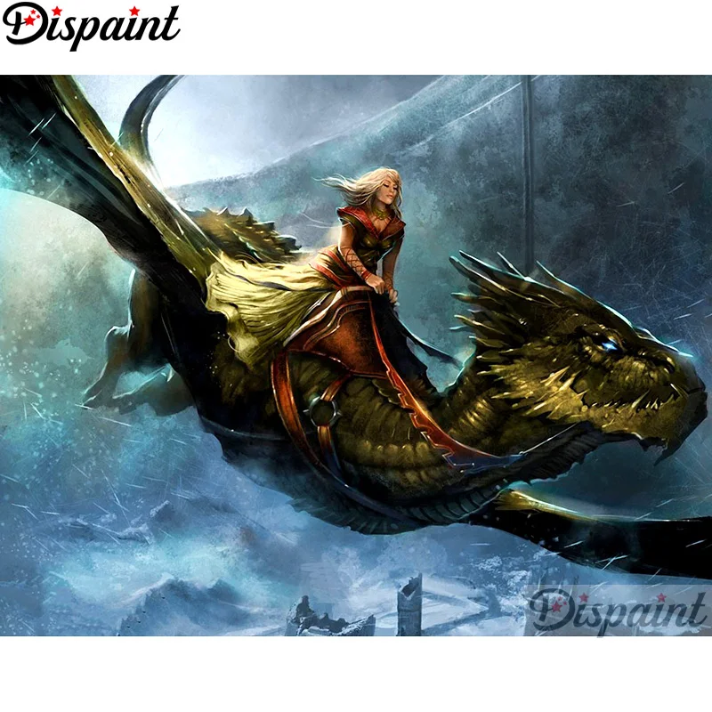 Dispaint Full Square/Round Drill 5D DIY Diamond Painting "Cartoon girl dragon" 3D Embroidery Cross Stitch Home Decor Gift A12774
Dispaint Full Square/Round Drill 5D DIY Diamond Painting "Cartoon girl dragon" 3D Embroidery Cross Stitch Home Decor Gift A12774