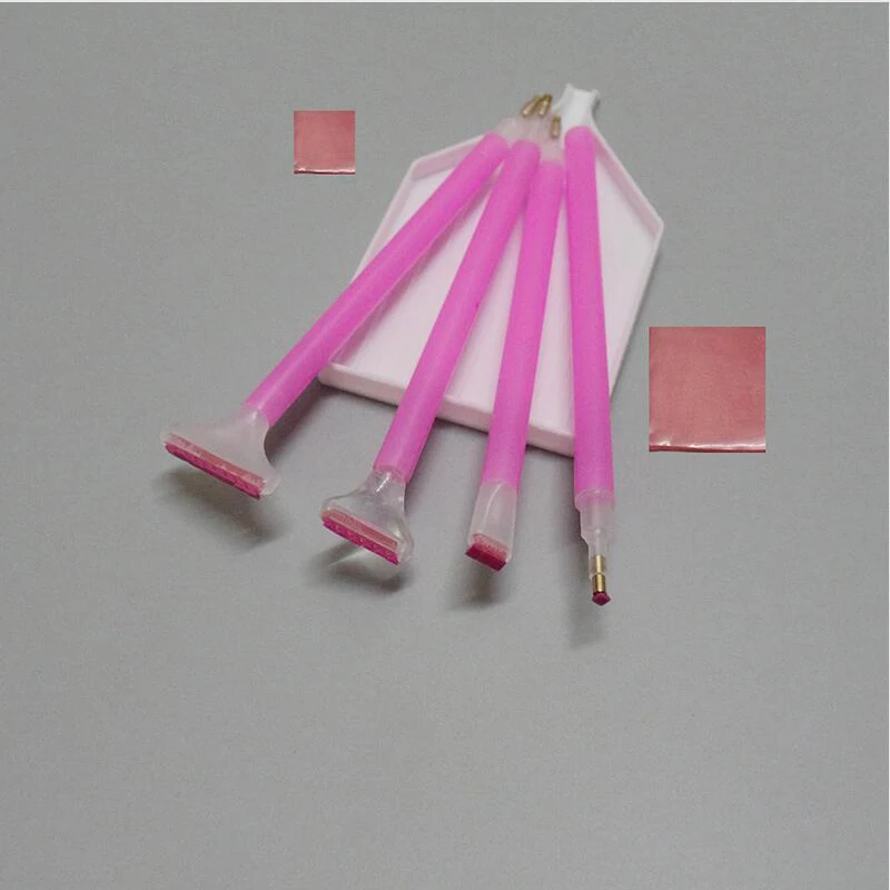 5D Diamond Painting Cross Stitch Tools Set Mosaic Embroidery tools Pen Glue Plastic Tray And Gags For Handwork | Дом и сад