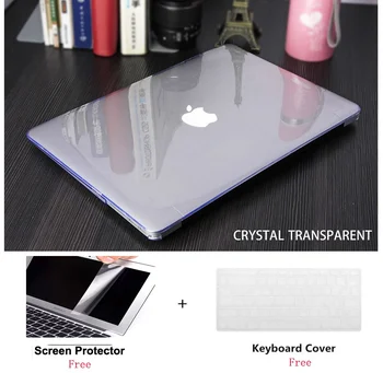 3in1 Crystal Laptop Case+Screen Protector+Keyboard Cover For Apple Macbook Pro Retina Touch Bar 11 1.6 13 13.3 15 15.4 inch
3in1 Crystal Laptop Case+Screen Protector+Keyboard Cover For Apple Macbook Pro Retina Touch Bar 11 1.6 13 13.3 15 15.4 inch