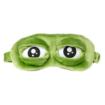 Travel 3D Frog Eye Mask Sleep Soft Plush Padded Shade Cover Rest Relax Blindfold Funny Green Gift
Travel 3D Frog Eye Mask Sleep Soft Plush Padded Shade Cover Rest Relax Blindfold Funny Green Gift