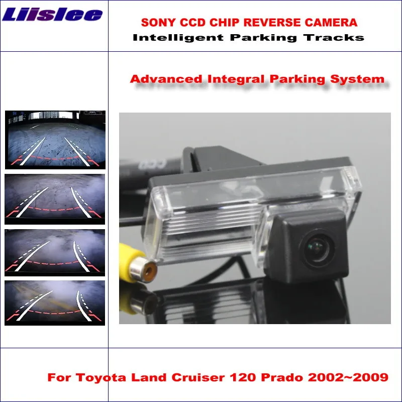 Vehicle Backup Reverse Rear Camera For Toyota Land Cruiser 120 Prado 2002~2007 2008 2009 HD 860 * 576 Intelligent Parking Tracks
Vehicle Backup Reverse Rear Camera For Toyota Land Cruiser 120 Prado 2002~2007 2008 2009 HD 860 * 576 Intelligent Parking Tracks
