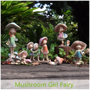Lovely Mushroom Girl Fairy Resin Craft Statue Garden Decoration Figurines Ornament Desktop furnishing Collection Gifts
Lovely Mushroom Girl Fairy Resin Craft Statue Garden Decoration Figurines Ornament Desktop furnishing Collection Gifts