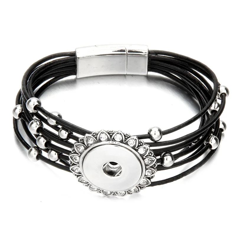Magnet Buckle Tan Rhinestone Snap Bracelet Real Genuine Leather Bracelet Fit 18mm Snap Button Bracelet For Women Jewelry
Magnet Buckle Tan Rhinestone Snap Bracelet Real Genuine Leather Bracelet Fit 18mm Snap Button Bracelet For Women Jewelry