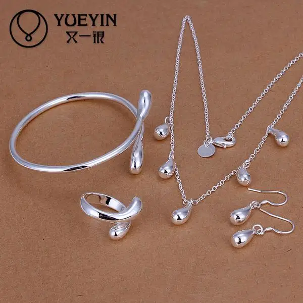 women's silver plated jewelry sets Wedding Bridal jewelry S220 sieraden Sets Parures de bijoux
women's silver plated jewelry sets Wedding Bridal jewelry S220 sieraden Sets Parures de bijoux