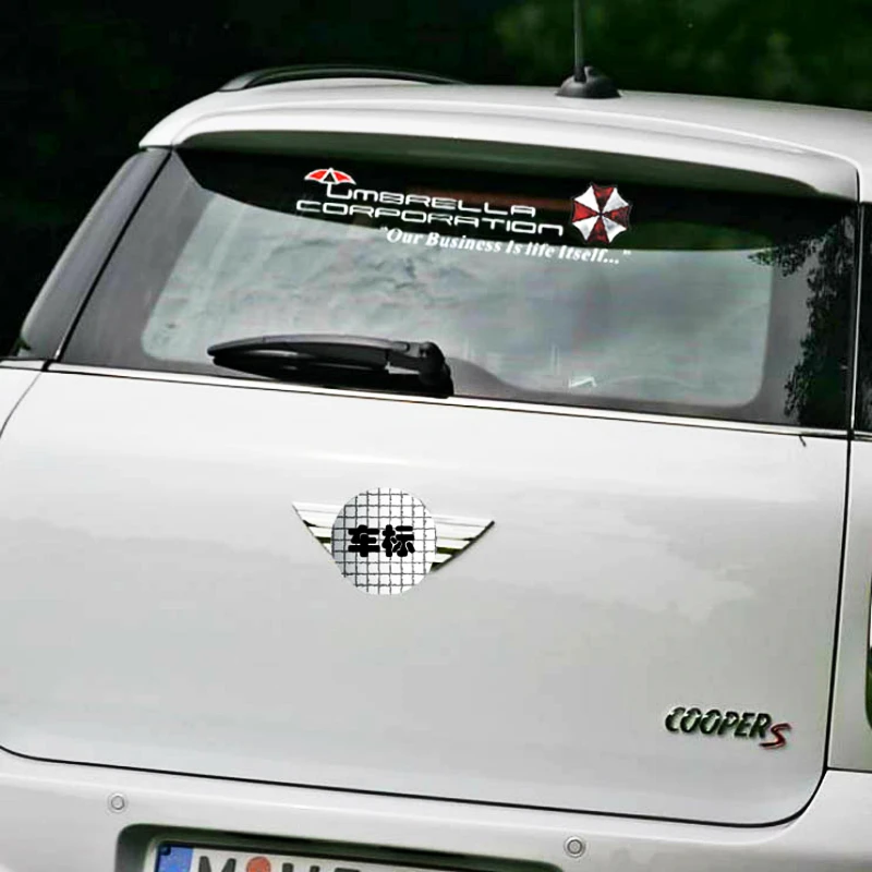 Etie Funny Car Accessories Umbrella Corporation Rear Windshield Car Sticker Decal for Volkswagen Polo Golf Audi A3 Focus 2 E90
Etie Funny Car Accessories Umbrella Corporation Rear Windshield Car Sticker Decal for Volkswagen Polo Golf Audi A3 Focus 2 E90