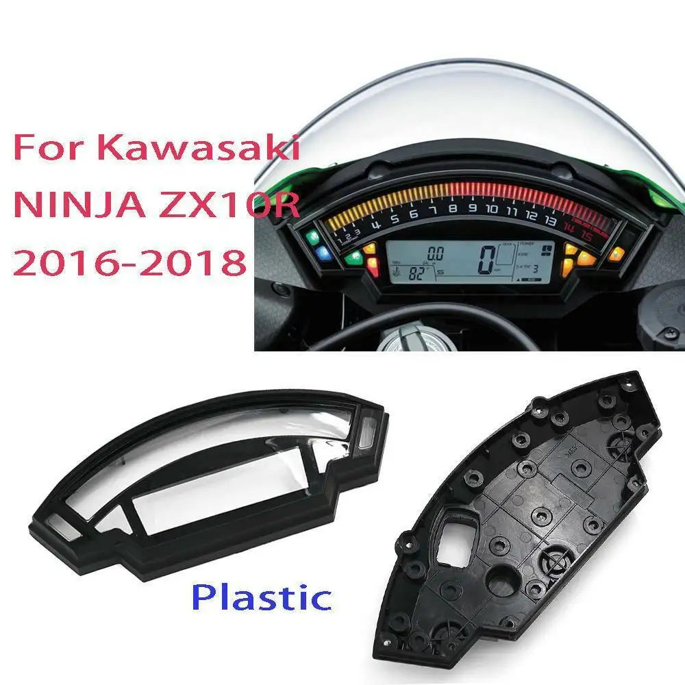 New For ZX10R 2016 2017 2018 Speedometer Tachometer Odometer Gauges Cluster Housing Case Cover Protector for Kawasaki ZX-10R
New For ZX10R 2016 2017 2018 Speedometer Tachometer Odometer Gauges Cluster Housing Case Cover Protector for Kawasaki ZX-10R