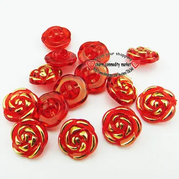 100PCS 13MM red ROSE ACRYLIC Dyed Plastic buttons coat sewing clothes accessories A-016-1A
100PCS 13MM red ROSE ACRYLIC Dyed Plastic buttons coat sewing clothes accessories A-016-1A