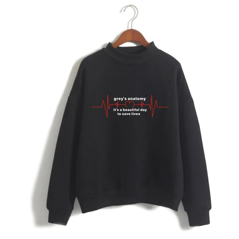 Gray's Anatomy Turtleneck Hoodie Unisex Graphic Print Hoodies Sweatshirt Tumblr Greys Anatomy Gifts Fashion Tracksuit Plus Size
Gray's Anatomy Turtleneck Hoodie Unisex Graphic Print Hoodies Sweatshirt Tumblr Greys Anatomy Gifts Fashion Tracksuit Plus Size