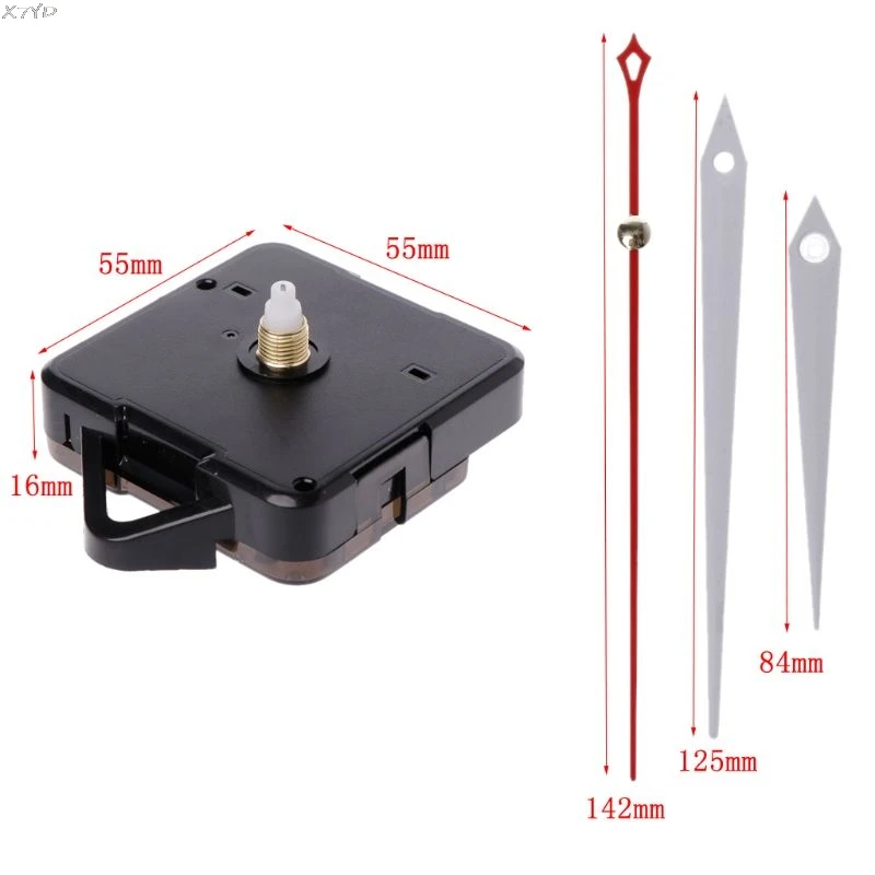 Quartz Clock Movement Mechanism Hands Wall Repair Tool Parts Silent Kit Set DIY Silver Pointer 17#
Quartz Clock Movement Mechanism Hands Wall Repair Tool Parts Silent Kit Set DIY Silver Pointer 17#