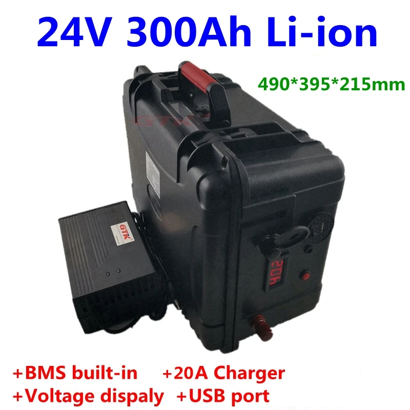 24V 300Ah литий-ионный аккумулятор с BMS для хранения солнечной энергии, караванов, автокараванов, RV, автодомов, лодок + 20A зарядное устройство
24V 300Ah литий-ионный аккумулятор с BMS для хранения солнечной энергии, караванов, автокараванов, RV, автодомов, лодок + 20A зарядное устройство