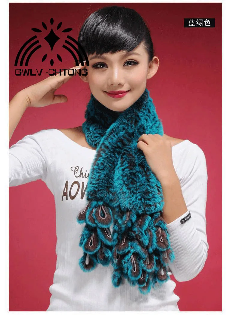 New Real natural genuine knitted rex rabbit fur scarf women fashion warm winter scarves with peacock tassel
New Real natural genuine knitted rex rabbit fur scarf women fashion warm winter scarves with peacock tassel