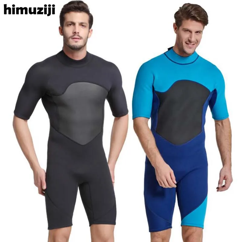 2MM One-Piece Neoprene Diving Suit Winter Short Sleeve Men Wetsuit Water Sports Prevent Jellyfish Surfing Snorkeling Suit
2MM One-Piece Neoprene Diving Suit Winter Short Sleeve Men Wetsuit Water Sports Prevent Jellyfish Surfing Snorkeling Suit