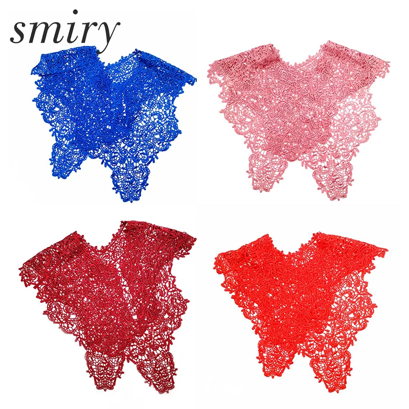 Smiry 1Set Big Embroidery Flower Lace Collar Neckline African Lace Fabric for DIY Sewing Handcrafts Cloth Lace Neckline Applique
Smiry 1Set Big Embroidery Flower Lace Collar Neckline African Lace Fabric for DIY Sewing Handcrafts Cloth Lace Neckline Applique