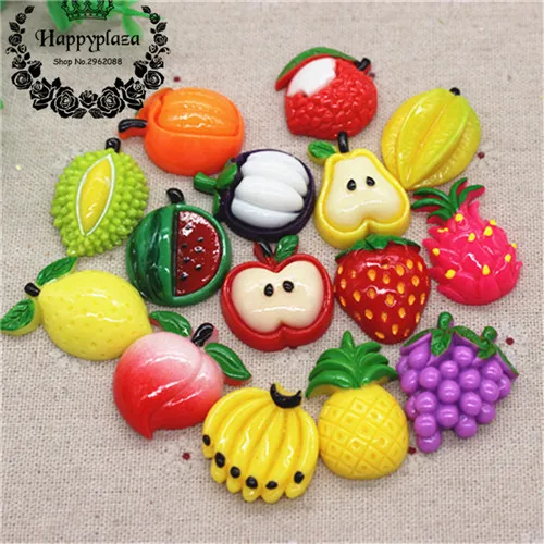 10pcs Cute New Various Resin Fruit Simulation Miniature Food Art Flatback Cabochon DIY Craft Decoration
10pcs Cute New Various Resin Fruit Simulation Miniature Food Art Flatback Cabochon DIY Craft Decoration