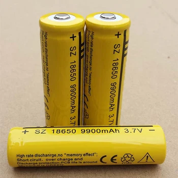 DING LI SHI JIA 4pcs 18650 Battery Rechargeable Battery 3.7V 9900mAh Li-ion Battery For LED Flashlight Torch Batteries
DING LI SHI JIA 4pcs 18650 Battery Rechargeable Battery 3.7V 9900mAh Li-ion Battery For LED Flashlight Torch Batteries