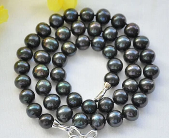 12mm ROUND BLACK Freshwater cultured PEARL NECKLACE 18inch Factory Wholesale price Women Gift word Jewelry
12mm ROUND BLACK Freshwater cultured PEARL NECKLACE 18inch Factory Wholesale price Women Gift word Jewelry