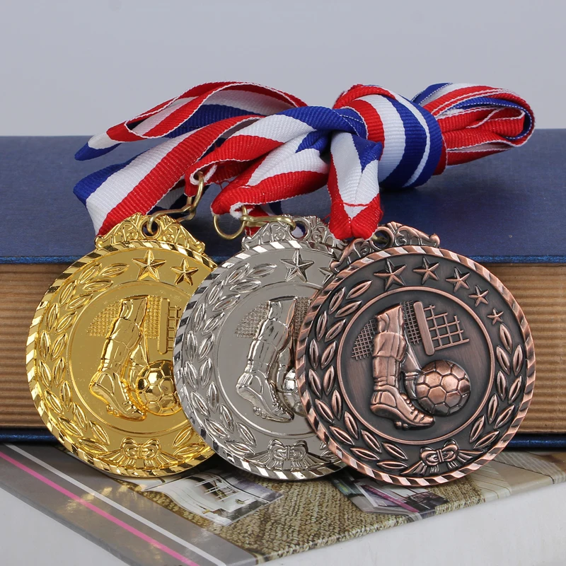 3 Pieces Soccer Ball Medal Top Quality Football Medal Souvenir for Football Fans Zinc Alloy Official Football Match Sport Adward
3 Pieces Soccer Ball Medal Top Quality Football Medal Souvenir for Football Fans Zinc Alloy Official Football Match Sport Adward