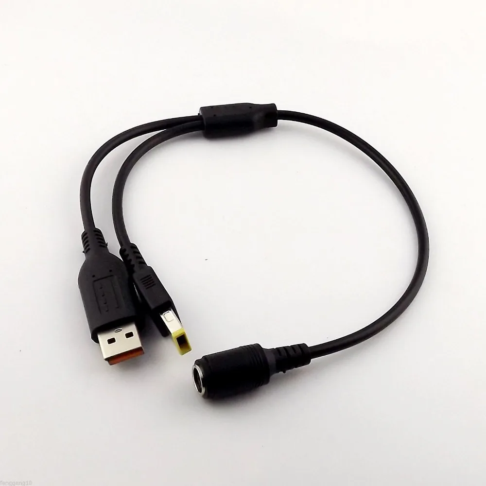 10pcs DC 7.9x5.5mm Female to Rectangle Male FOR-Yoga3 Power Cable for Lenovo Thinkpad 40cm
10pcs DC 7.9x5.5mm Female to Rectangle Male FOR-Yoga3 Power Cable for Lenovo Thinkpad 40cm