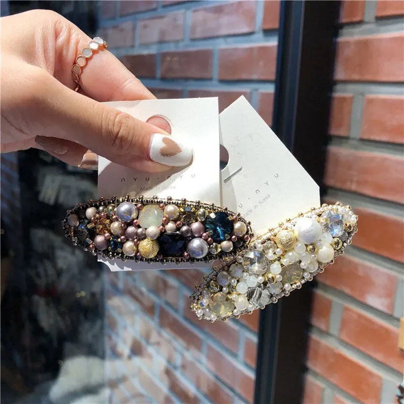2019 Pearl Rhinestone Hair Clips For Girls Hair Accessories Women Geometric Hairpins Adult Headwear Hair Barrettes
2019 Pearl Rhinestone Hair Clips For Girls Hair Accessories Women Geometric Hairpins Adult Headwear Hair Barrettes