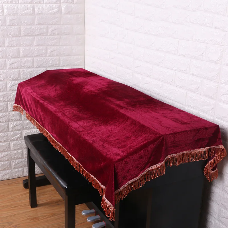 Proud Rose European Piano Towel Golden velvet and Lace Piano Cover Simple Modern Piano General Cover Towel Home Decoration
Proud Rose European Piano Towel Golden velvet and Lace Piano Cover Simple Modern Piano General Cover Towel Home Decoration
