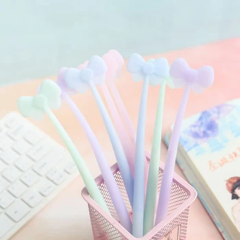 4pcs 0.38mm Jelly Color Silicone Bowknot Signature Gel Pen Stationery Student Writing School Supply Kids Neutral Pen Girl Gift
4pcs 0.38mm Jelly Color Silicone Bowknot Signature Gel Pen Stationery Student Writing School Supply Kids Neutral Pen Girl Gift