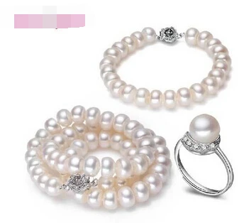 Hot sell Noble- hot sell new - shitou 00523 Natural Freshwater Pearl Necklace, Bracelet & Ring with 925 Silver for Women
Hot sell Noble- hot sell new - shitou 00523 Natural Freshwater Pearl Necklace, Bracelet & Ring with 925 Silver for Women