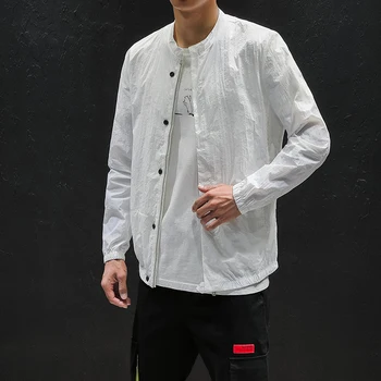 Spring New Jacket Men's Slim Fashion Solid Color Casual Thin Jacket Man Streetwear Trend Wild Hip Hop Bomber Jacket M-4XL
Spring New Jacket Men's Slim Fashion Solid Color Casual Thin Jacket Man Streetwear Trend Wild Hip Hop Bomber Jacket M-4XL