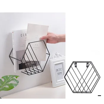 1PC New Iron Nordic Minimalist Magazine Rack Magazine Storage Rack Newspaper Racks Living Room Wall Decorations JL 238
1PC New Iron Nordic Minimalist Magazine Rack Magazine Storage Rack Newspaper Racks Living Room Wall Decorations JL 238