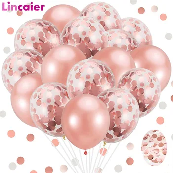 20pcs Rose Gold Mixed Confetti Balloons Birthday Party Decorations Kids Adult Baby Boy Girl Babyshower Wedding Ballons Decor 1st
20pcs Rose Gold Mixed Confetti Balloons Birthday Party Decorations Kids Adult Baby Boy Girl Babyshower Wedding Ballons Decor 1st