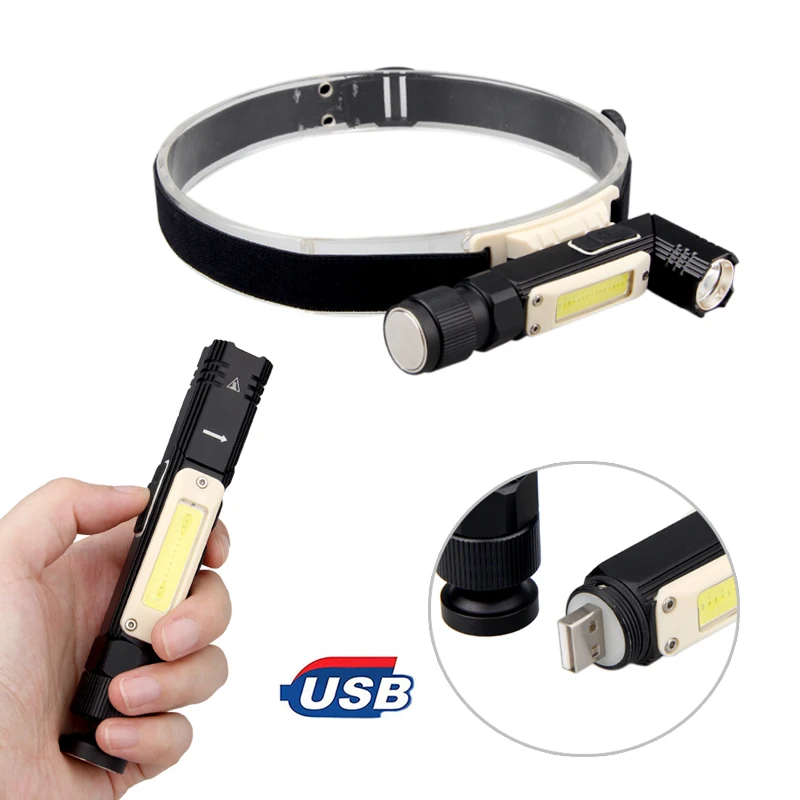 Rechargeable COB LED Multi-functional Portable Work Lights Rotatable Right Angle Flashlight Build-in Battery with USB Interface
Rechargeable COB LED Multi-functional Portable Work Lights Rotatable Right Angle Flashlight Build-in Battery with USB Interface