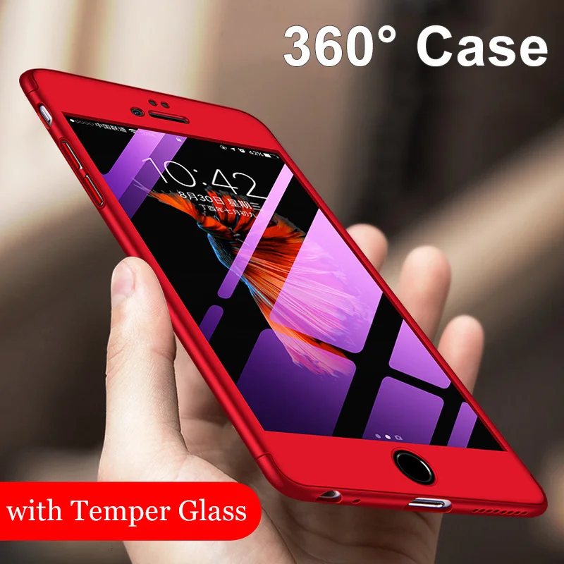 360 Full Body Protect Temper Glass Case for Apple iPhone 6 s 6s 7 8 Plus Xs 10 Cover Ultra thin Slim Protector funda capinha
360 Full Body Protect Temper Glass Case for Apple iPhone 6 s 6s 7 8 Plus Xs 10 Cover Ultra thin Slim Protector funda capinha