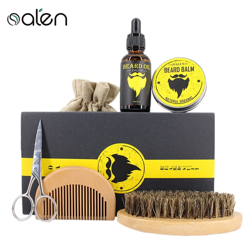 HTHL-Oalen New 6Pcs/Set Men Moustache Cream Beard Oil Moisturizing Wax Balm Comb Essence Styling Hair Men Beard Kit Set
HTHL-Oalen New 6Pcs/Set Men Moustache Cream Beard Oil Moisturizing Wax Balm Comb Essence Styling Hair Men Beard Kit Set