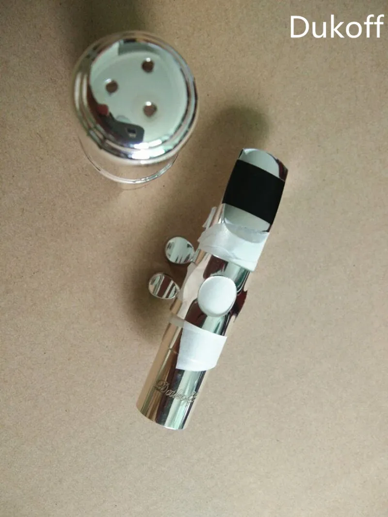 Professional Dukoff Tenor Soprano Alto Saxophone Metal Mouthpiece silvery Mouthpiece Sax Dukoff Mouth Pieces 56789
Professional Dukoff Tenor Soprano Alto Saxophone Metal Mouthpiece silvery Mouthpiece Sax Dukoff Mouth Pieces 56789
