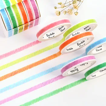 AAGU 7mm*7m Slim Colorful Washi Tape Scrapbooking Decorative Adhesive Paper Tape Stationery Tape Janpanese Masking Tape
AAGU 7mm*7m Slim Colorful Washi Tape Scrapbooking Decorative Adhesive Paper Tape Stationery Tape Janpanese Masking Tape