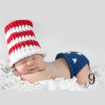 Soft Infant Cute Hat Handmade Cotton Hand-knitted Baby 0-3 months Crochet Flag Style Wild Clothes Newborn Photography Props
Soft Infant Cute Hat Handmade Cotton Hand-knitted Baby 0-3 months Crochet Flag Style Wild Clothes Newborn Photography Props