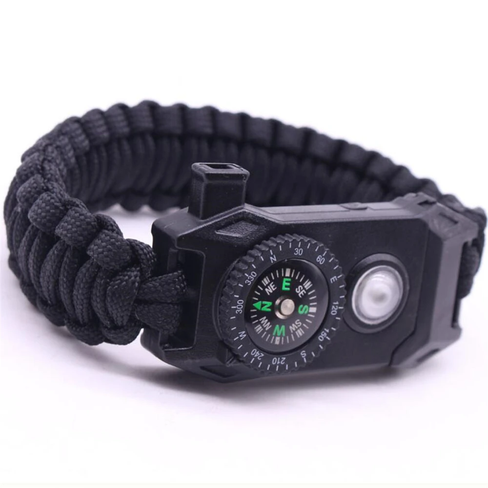 Paracord Survival Bracelets for Men Women Outdoor Bangles Jewelry Wrap Rope Knife SOS 5 in 1 Multifunction Braided Bracelet 2018
Paracord Survival Bracelets for Men Women Outdoor Bangles Jewelry Wrap Rope Knife SOS 5 in 1 Multifunction Braided Bracelet 2018