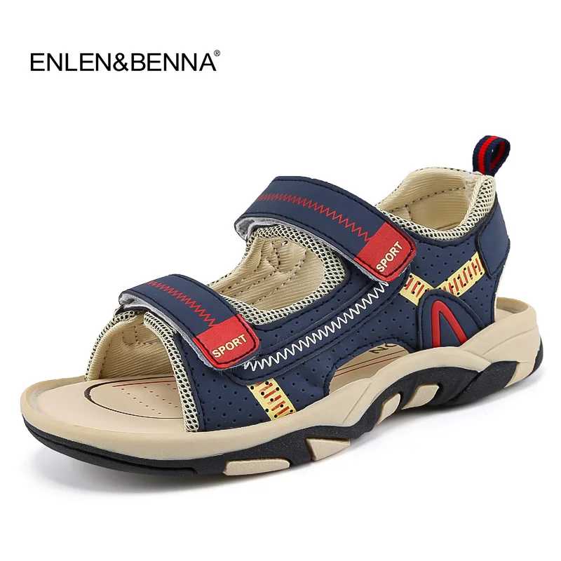 2019 Brand Summer Beach Sandals Kids Sandals boys Leather Summer Shoes Casual Sport Sandals For Little Boys Toddler 25-38#
2019 Brand Summer Beach Sandals Kids Sandals boys Leather Summer Shoes Casual Sport Sandals For Little Boys Toddler 25-38#