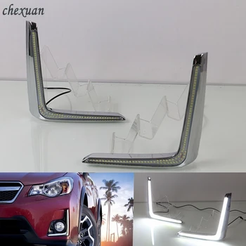 CSCSNL 1 set For Subaru XV 2016 2017 Car LED DRL Daytime Running Lights 12V ABS Waterproof Chromed Fog Lamps Cover Car-Styling
CSCSNL 1 set For Subaru XV 2016 2017 Car LED DRL Daytime Running Lights 12V ABS Waterproof Chromed Fog Lamps Cover Car-Styling