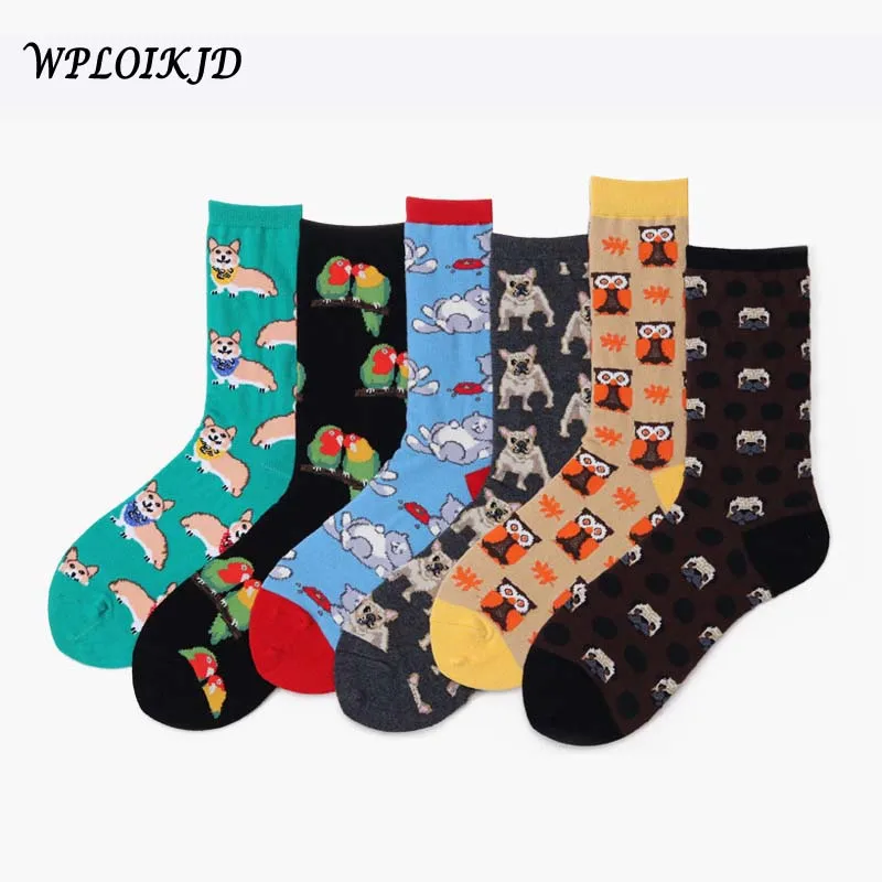 Happy Creative Family Harajuku Women Socks Pug Animals Hot Novelty Casual Funny Socks Japanese Jacquard Meias Chaussette Femme
Happy Creative Family Harajuku Women Socks Pug Animals Hot Novelty Casual Funny Socks Japanese Jacquard Meias Chaussette Femme