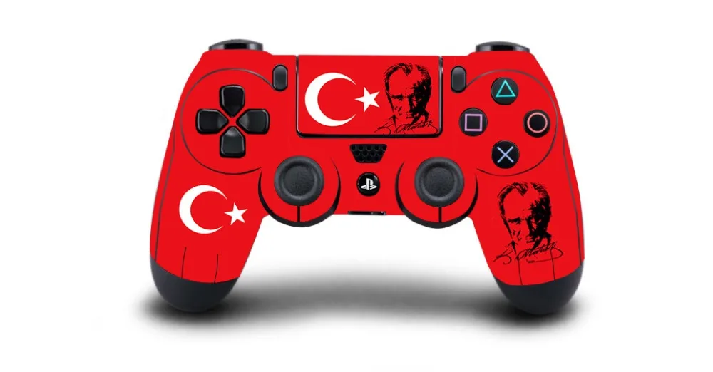 1pcs Turkey National Flag PS4 Skin Sticker Decal Vinyl For PS4 PlayStation 4 Dualshock 4 Controller Skin Sticker
1pcs Turkey National Flag PS4 Skin Sticker Decal Vinyl For PS4 PlayStation 4 Dualshock 4 Controller Skin Sticker